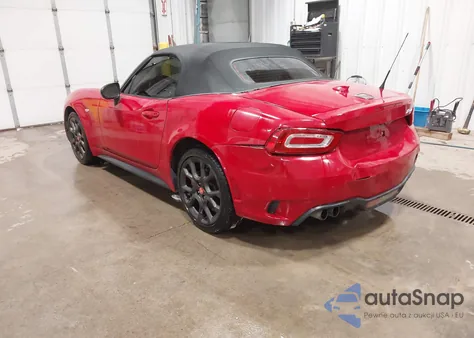 2018 Fiat 124 Spider Abarth from USA, damaged, VIN JC1NFAEK5J0134182